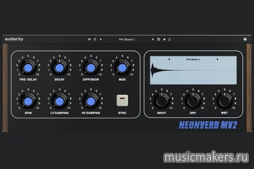 Audiority - NeonVerb MV2 v1.0.1 VST3, AAX,CLAP x64 [R2R]