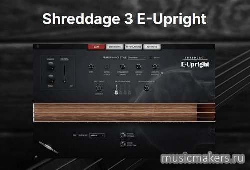 Impact Soundworks - Shreddage 3.5 E-Upright (KONTAKT)