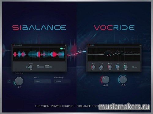 nClear - VOCRIDE, SIBALANCE v1.0.0 VST3, AU, CLAP WIN.MAC х64
