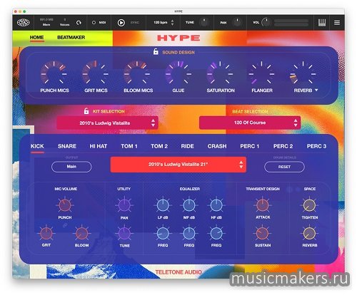 Teletone Audio - HYPE v1.0.4 VST3, AU WIN.MAC х64 [GAMESENSE]