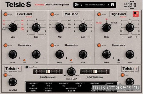 SonicWorld Plugins - Telsie S v.1.1.5 VST3, AAX x64 [R2R]