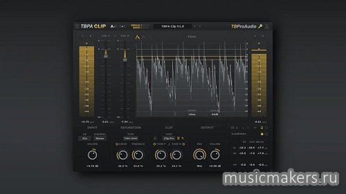 TBProAudio - TBPAClip v1.3.3 CLAP,VST, VST3, AAX x86 x64 [R2R]