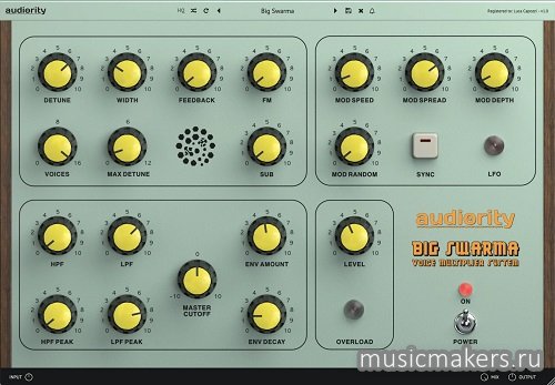 Audiority - Big Swarma v. 1.0.1 VST3, AAX,CLAP x64 [R2R]