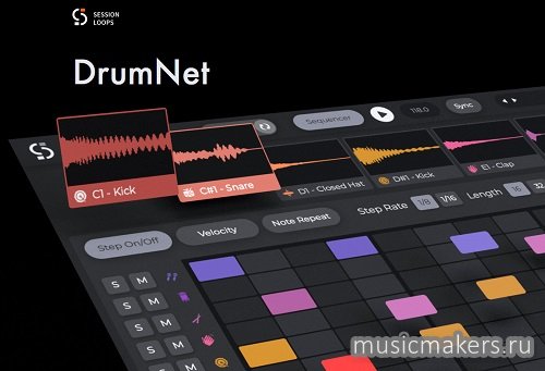 Session Loops - DrumNet v.1.9.7 STANDALONE, VSTi3, AAX x64 [Team BATs]