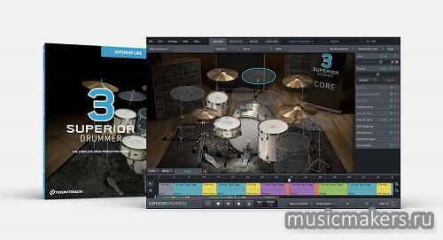 Toontrack - Superior Drummer 3.4.4 STANDALONE, VSTi, VSTi3, AAX x64