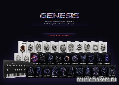 Cymatics - GENESIS [Production Suite + BONUSES] (MiDi, WAV)