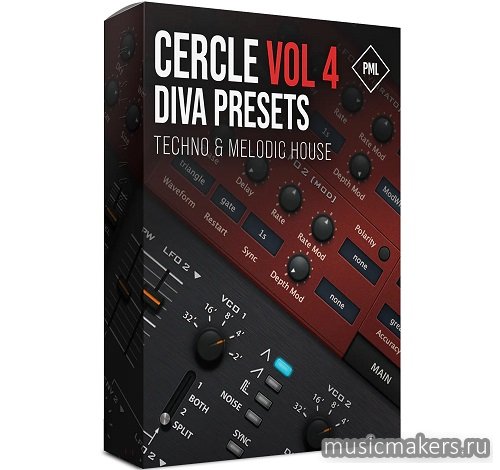 Production Music Live - Cercle Vol.4 (MiDi, WAV, Diva presets)