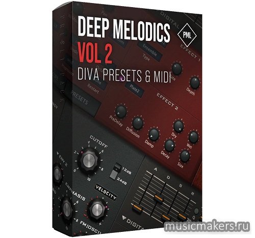 Production Music Live - Deep Melodics Vol.2 (MiDi, MP3, Diva presets)