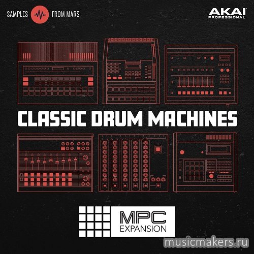 Akai Professional - Samples From Mars - Classic Drum Machines (AKAI MPC Software Expansion) [XPN Standalone]