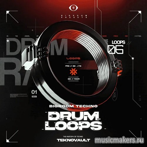 Teknovault - Bigroom Techno - Drum Loops Vol.1 (WAV)