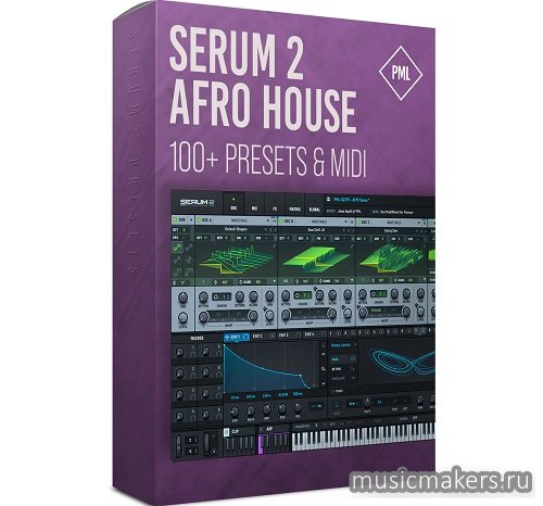 Production Music Live - Serum 2 - Afro House Presets (MiDi, WAV, Serum 2)