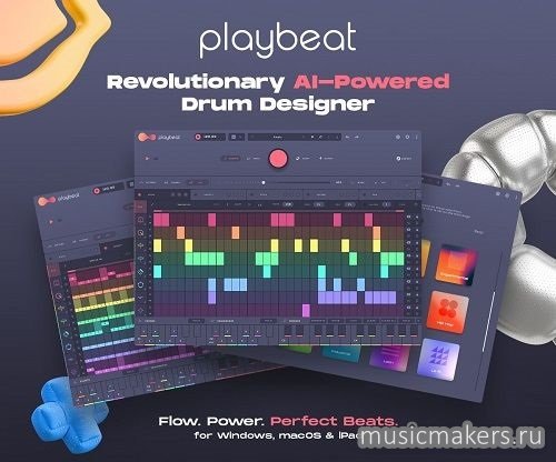 Audiomodern - Playbeat 4.2.2 & Playbeat Expansion Packs STANDALONE, VSTi3, AAX x64 [BUBBIX]