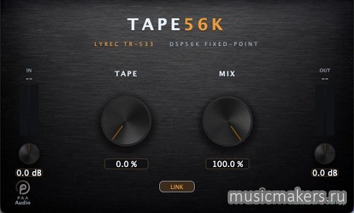 PAA Audio - Tape56K v.0.32 VST3 x64 [BUBBiX]