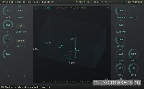 DevProAudio - REVERSIDE v.1.0.0 VST3, CLAP x64 [V.R]