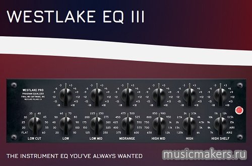 Final Mix Software - WESTLAKE EQ III v.3.0.3 VST, VST3, AAX, AU WIN.MAC x64