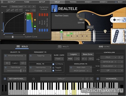 MusicLab - RealTele v.1.0.0 STANDALONE, VSTi, VSTi3, AAX x64 [R2R]
