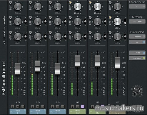 PSPaudioware - PSP auralControl v1.3.0 VST3, AAX x64