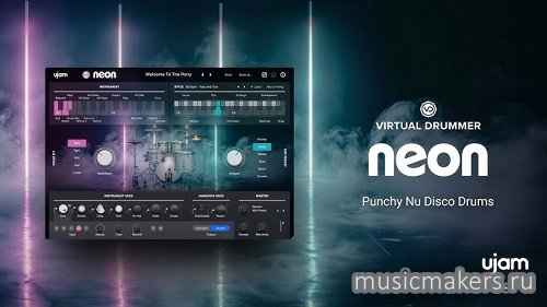 UJAM - Virtual Drummer NEON v 2.5.0 VSTi, VSTi3, AAX x64 [R2R]