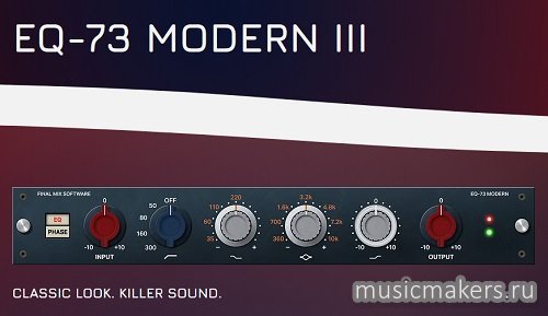 Final Mix Software - EQ-73 MODERN III v.3.0.0 VST, VST3, AAX x64