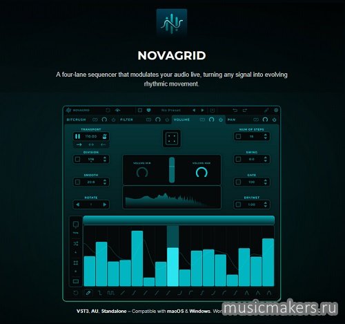 Mario Nieto - Novagrid v1.0.0 STANDALONE, VST3 x64