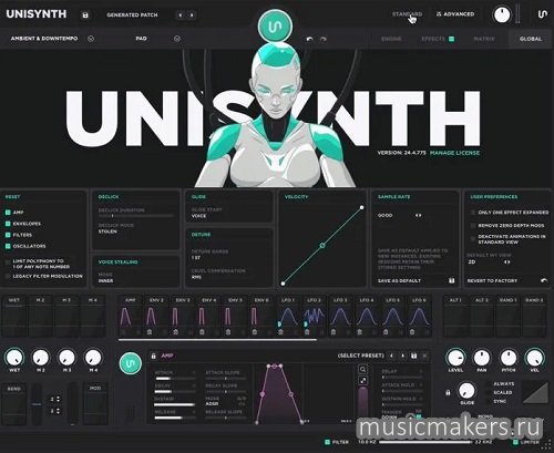 Unison.Audio - Unisynth v1.0 STANDALONE, VSTi, VSTi3, AAX x64 [V.R]