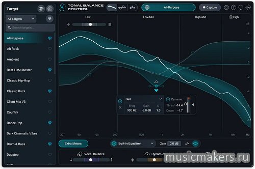 iZotope - Tonal Balance Control v3.2.0 STANDALONE, VST3, AAX x64 [V.R]