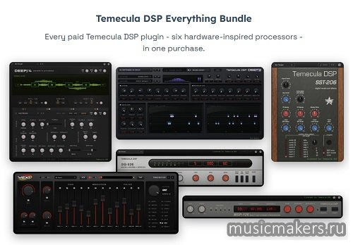 Temecula DSP - Everything Bundle v.2026.08 VST3,AAX x64 [1.09.2026] R2R