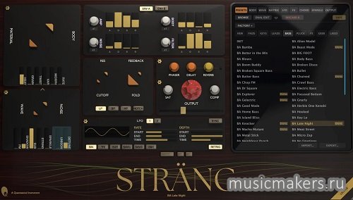 Quantastical Sound - STRANG 2 v.2.5.5 STANDALONE, VSTi3 x64 [MOCHA]