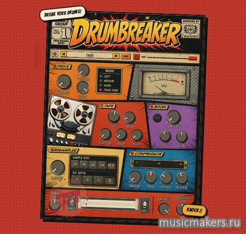 TheSampleLab - DrumBreaker v.1.1.2 VST3 x64 [MOCHA]