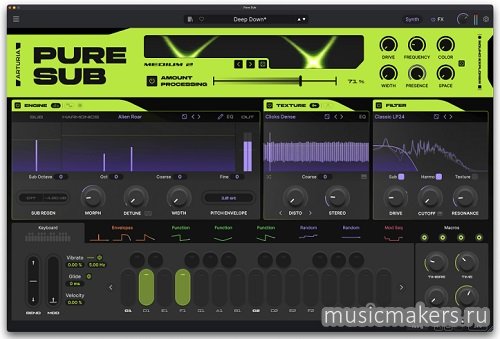 Arturia - Pure Sub v1.0.1 VST, VST3, AAX, SAL х64 [V.R]