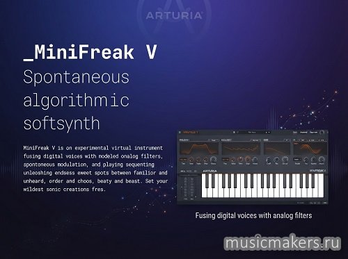 Arturia - MiniFreak V v5.0.0 VST, VST3, AAX, SAL х64 [V.R]