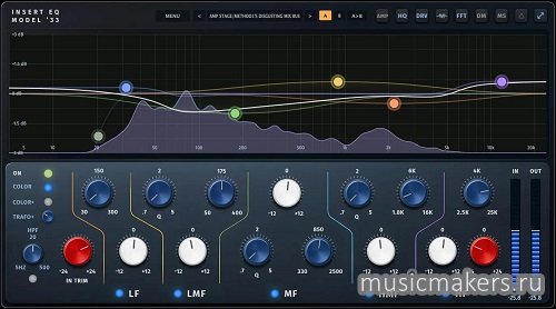 Insert Audio - Insert EQ 33 v.0.2.1 VST3, AAX x64 [MOCHA]