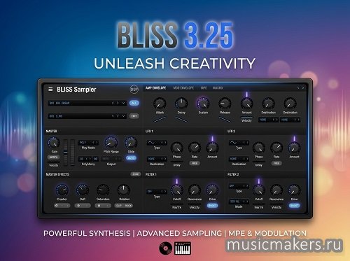 DiscoDSP - Bliss v 3.25.0 STANDALONE, VSTi, VSTi3, AAX x64 [R2R]