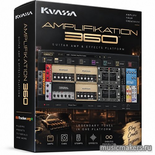 Kuassa - Amplifikation 360 v.1.4.0 STANDALONE, VST, VST3, AAX x64 [R2R]