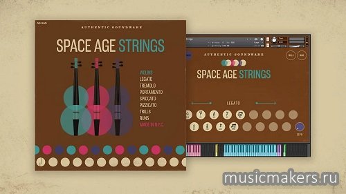 Authentic Soundware - Space Age Strings (KONTAKT)
