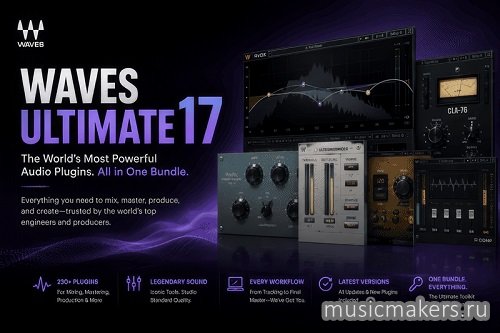 Waves - Ultimate 17 26.09.22 STANDALONE, VST, VST3, AAX x64 [26.09.22] V.R