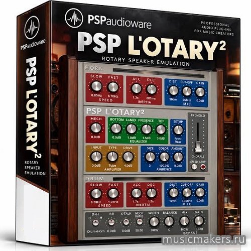 PSPaudioware - PSP Lotary v.2.2.0 VST, VST3, AAX x64 [R2R]