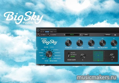 Strymon - BigSky Plugin v1.3.2 VST3, AAX x64 [R2R]