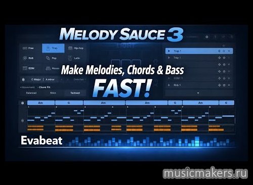 Evabeat - Melody Sauce 3 3.1.0 VSTi3 x64 [MOCHA]