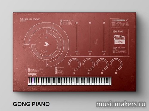 The Crow Hill Company - Gong Piano 1.0.4 VST2, VST3, AAX x64