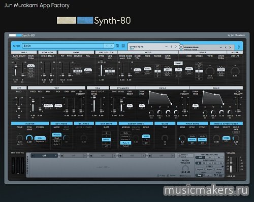 Jun Murakami - Synth-80 v.1.0.23 STANDALONE, VSTi3, AAX x64 [R2R]