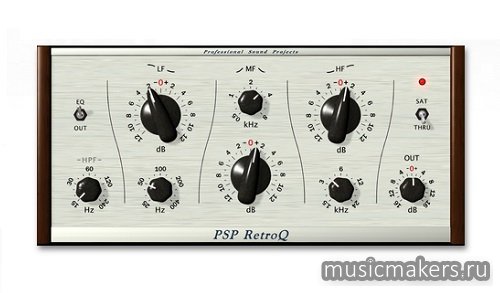 PSPaudioware - PSP RetroQ v.1.9.0 VST, VST3, AAX x64 [R2R]