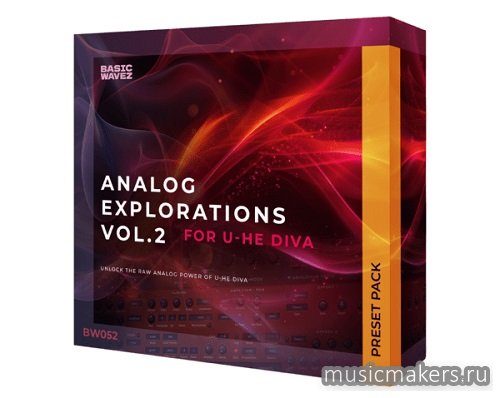 Basic Wavez - Analog Explorations Vol.2 (MIDI, WAV, DIVA PRESET)