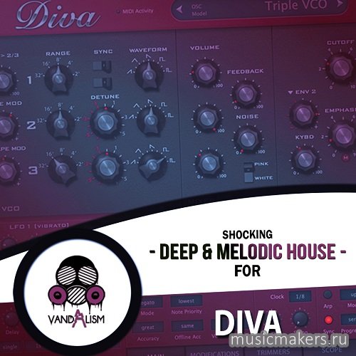 Vandalism - Shocking Deep and Melodic House For Diva (SYNTH PRESET)