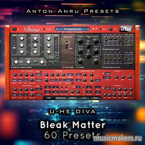 Anton Anru - U-He Diva - Bleak Matter (SYNTH PRESET)