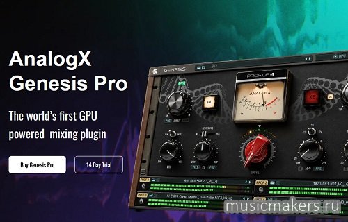 AnalogX - Genesis Pro v2.2.1 VST3, AAX, AU WIN.MAC х64 [V.R]