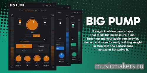Big Man Labs - Big Pump v 1.1.1 VST3, AAX, CLAP x64 [MOCHA]