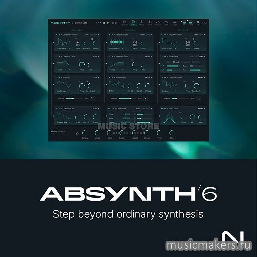 Native Instruments - Absynth v.6.2.0 STANDALONE, VSTi3, AAX, AU WIN.MAC x64 [V.R]