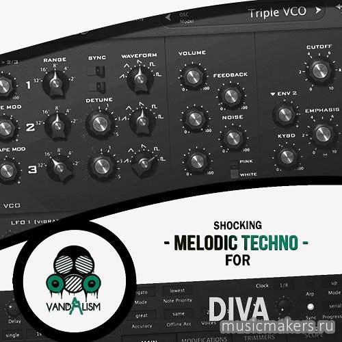 Vandalism - Shocking Melodic Techno For Diva (SYNTH PRESET)