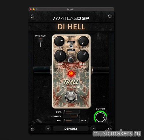 AtlasDSP - DI Hell v 2.0 VST3, AU, AAX WIN.MAC x64